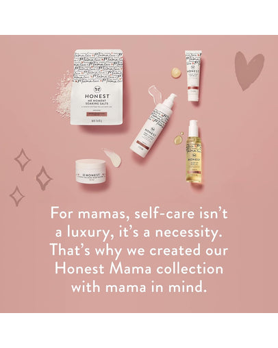 The Honest Company Mom Care Glow On Body Oil, Unscented, 124 mL