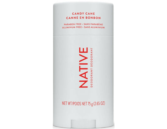 Native Deodorant Candy Cane, 75 g: Aluminum-Free Odor Protection