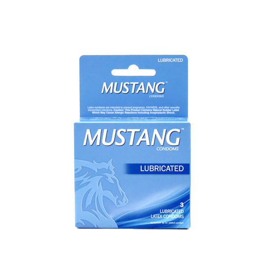 Mustang Lubricated, 3 ct