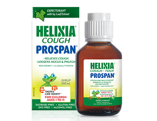 Helixia Kids Prospan Ivy Leaf Extract Cough Syrup, 100 mL