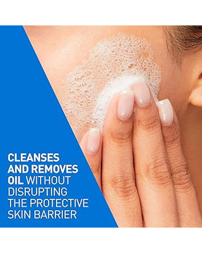 CeraVe Foaming Facial Cleanser with Hyaluronic Acid & 3 Ceramides - 562 mL