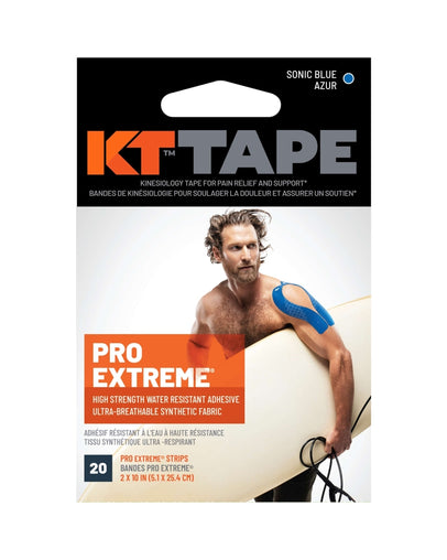 KT Tape Pro Extreme Sonic Blue, 20 ct