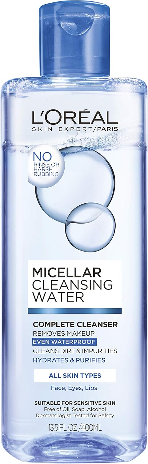 L'ORÉAL Micellar Water Complete Cleanser All Skin Types, 400 mL