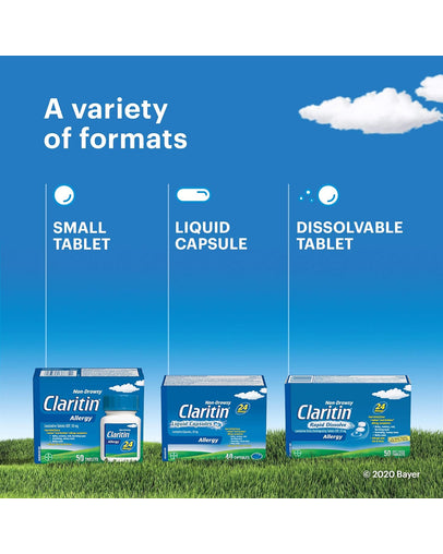 Claritin 24-Hour Allergy Relief Tablets 10mg - 85 Count