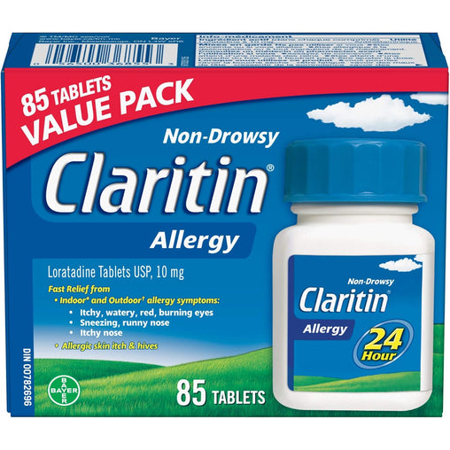 Claritin 24-Hour Allergy Relief Tablets 10mg - 85 Count