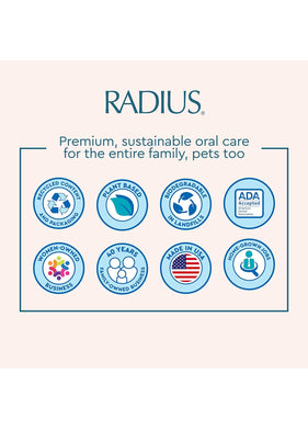 RADIUS Vanilla Mint Dental Floss 55 Yards, 1 ct
