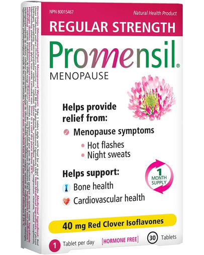 Promensil Regular Strength 40 mg, 30 Tablets