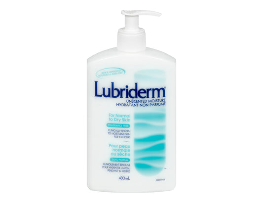 Lubriderm Unscented Lotion, 480 mL