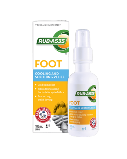 Rub•A535 Foot Cooling & Soothing Relief Spray, 100 mL