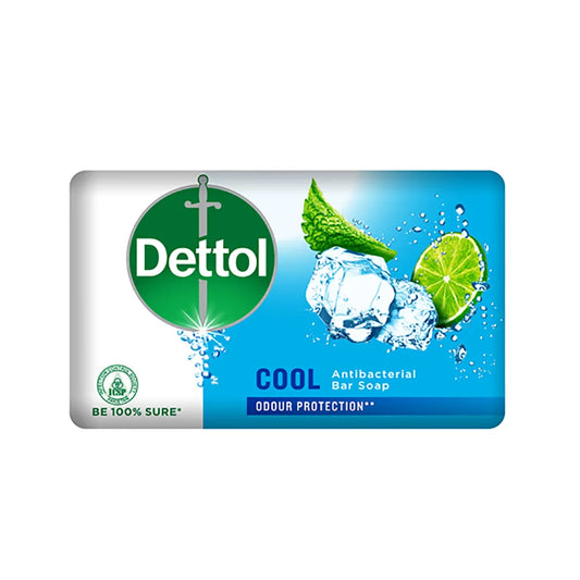 Dettol Cool Antibacterial Bar Soap, 100 g