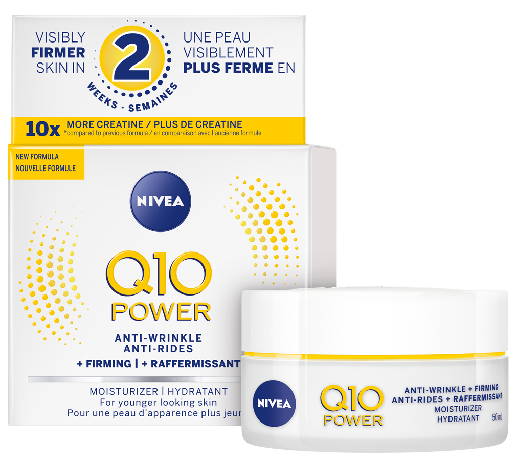 Nivea Q10 Power Anti-Wrinkle Firming Day Face Cream, 50ml