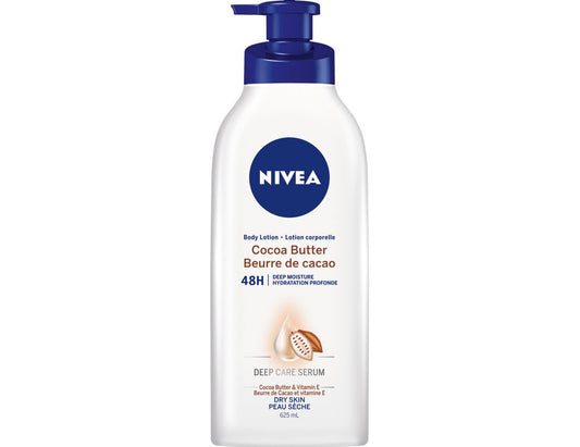 Nivea Cocoa Butter 5-in-1 Body Lotion, 625 mL