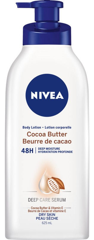 Nivea Cocoa Butter 5-in-1 Body Lotion, 625ml