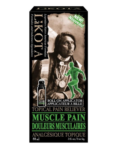 Lakota Roll-On Muscle Pain Reliever – 88 mL