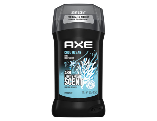 Axe Cool Ocean Deodorant Stick with Essential Oils - 85g