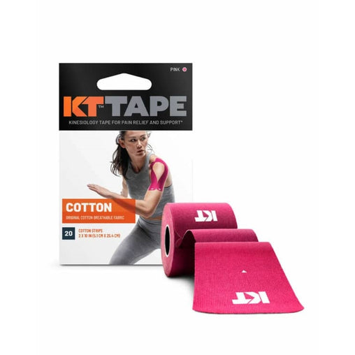 KT TAPE Cotton Pink – 20 Precut Strips