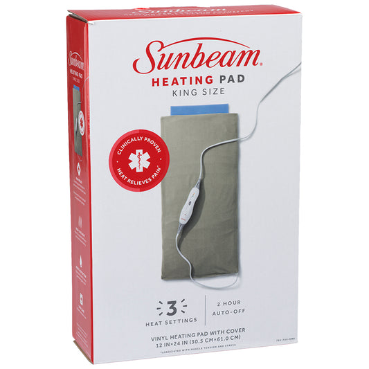 Sunbean Heating Pad, King Size, 1 ct