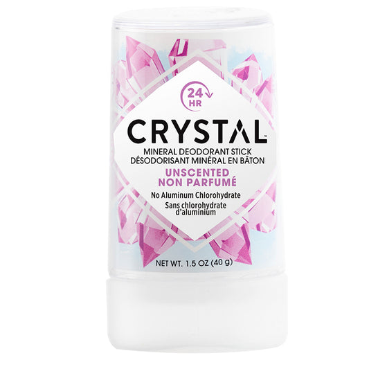 Crystal Mineral Deodorant Stick Unscented, 40 g