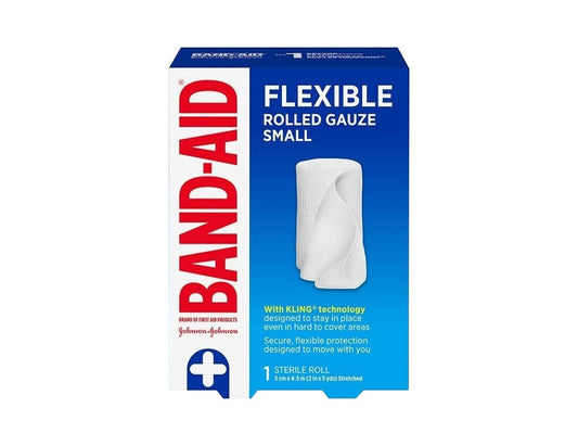 BAND-AID Rolled Gauze 5 cm x 4.5 m - 1 Roll