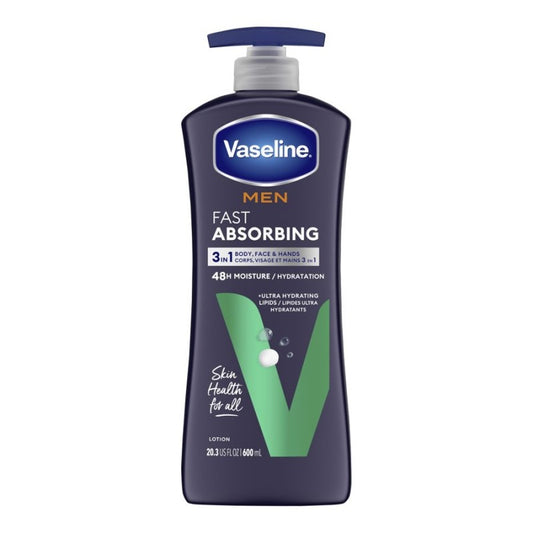 Vaseline Fast Absorbing, 600 mL