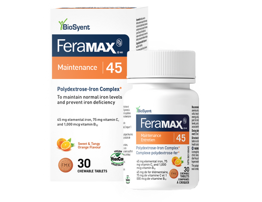 FeraMAX Pd Maintenance 45 Iron Supplement - 30 Caplets