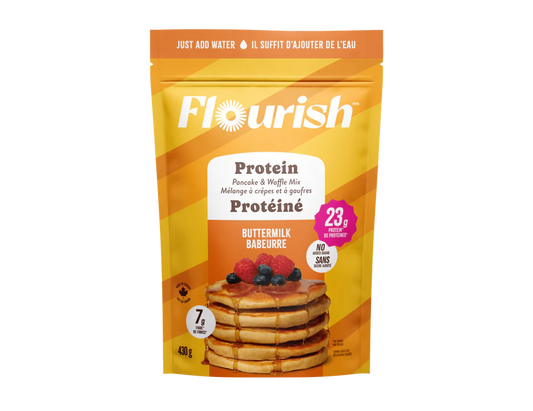 Flourish Buttermilk Protein Pancake Mix, 430g