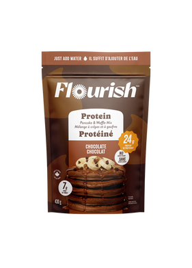 Flourish Chocolate Protein Pancake Mix, 430 g