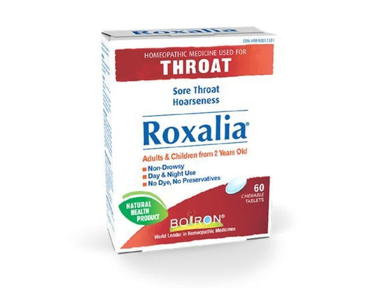 Boiron Roxalia Chewable Tablets, 60 Count
