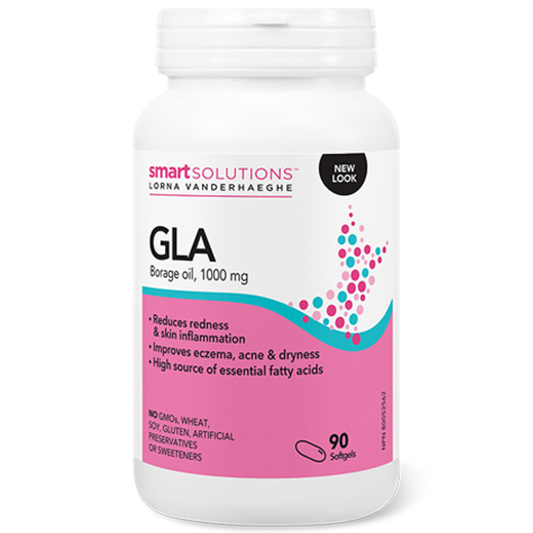 Smart Solutions GLA Borage Oil 1000 mg, 90 Softgels