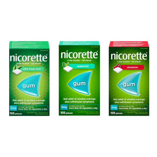 Nicorette Quit Smoking Bundle, 3 pk