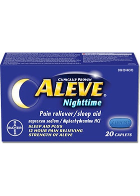 Aleve Nighttime 220mg, 20 Caplets