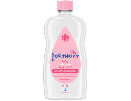 Johnson's Baby Oil, 591 mL