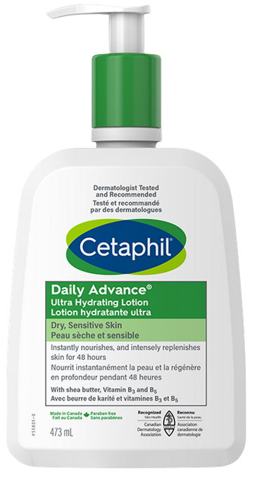 Cetaphil Daily Advance Ultra Hydrating Lotion, 473ml