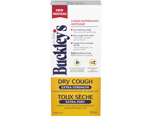 Buckley's Dry Cough Extra Strength, 150 mL