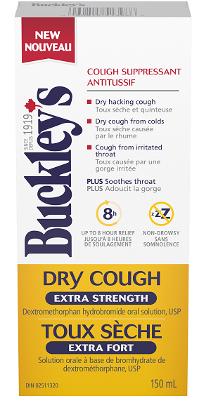 Buckley’s Dry Cough Extra Strength, 150 mL