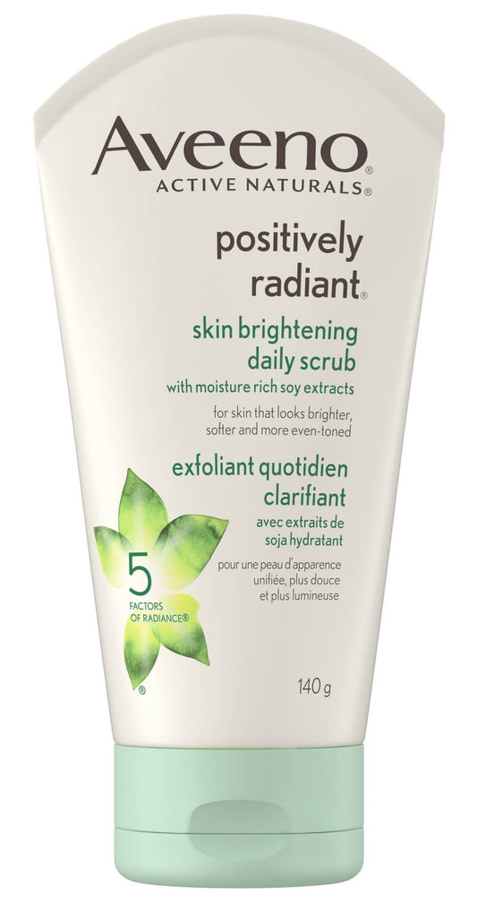 Aveeno Positively Radiant Brightening Scrub,  198g