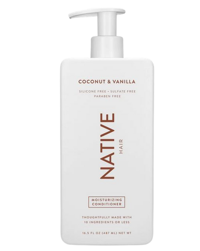Native Moisturizing Conditioner, Coconut & Vanilla 487ml