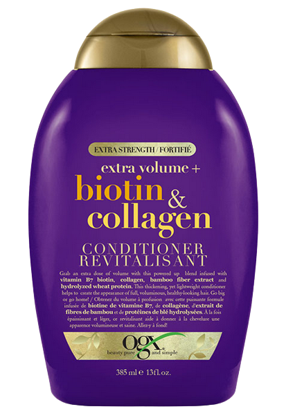 OGX Beauty Biotin & Collagen Conditioner, Extra Volume 385ml