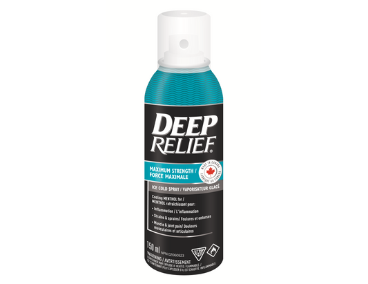 Deep Relief Maximum Strength Ice Cold Spray 150 mL