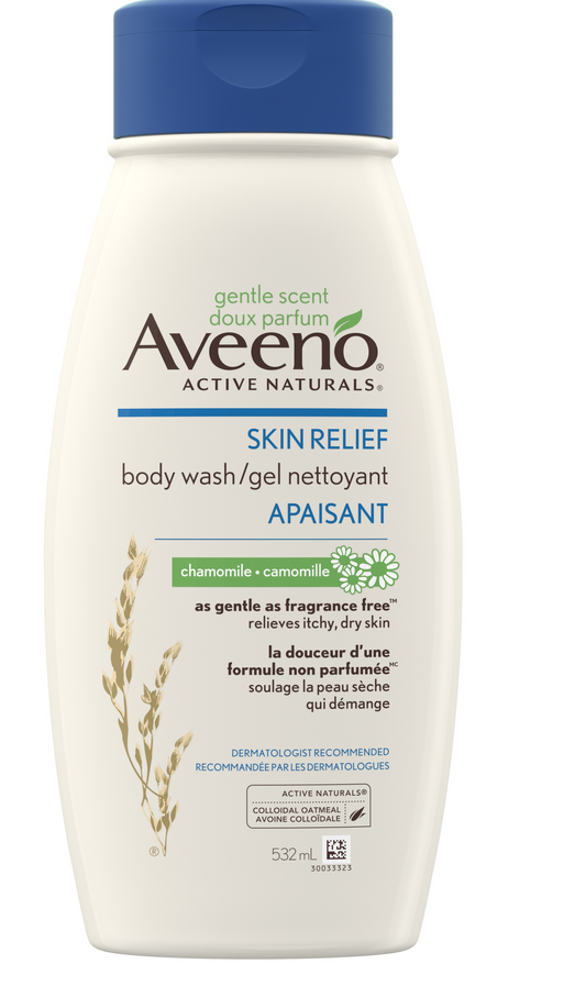 Aveeno Skin Relief Body Wash, Chamomile 532ml