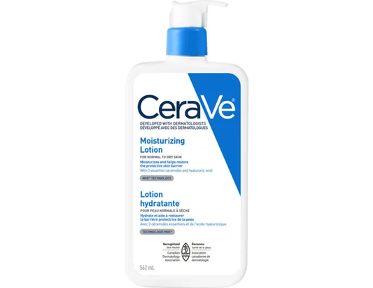 CeraVe Moisturizing Body Lotion 562 ml: Deep Hydration for Normal to Dry Skin