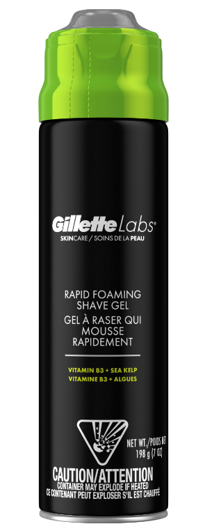 Gillette Labs Rapid Foaming Shave Gel, 198g