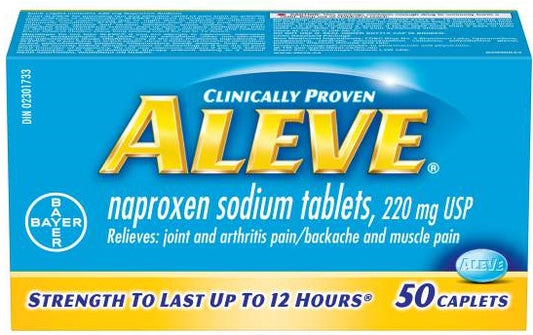 Aleve 220mg, 50 Caplets