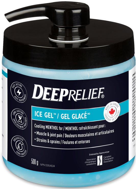 Deep Relief Ice Cold Gel, 500 mg