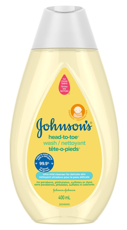 Johnson’s Baby Sensitive Care Wash & Shampoo, 400ml