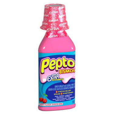 Pepto-Bismol Extra Liquid, Cherry 350ml