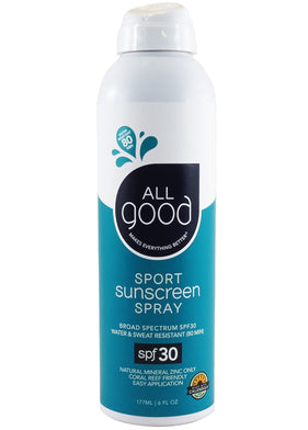 All Good Sport Sunscreen Spray SPF 30, 177 mL