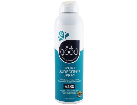 All Good Sport Sunscreen Spray SPF 30, 177 mL