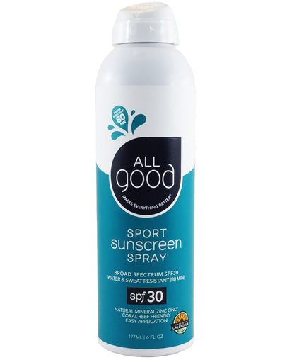 All Good Sport Sunscreen Spray SPF 30, 177 mL