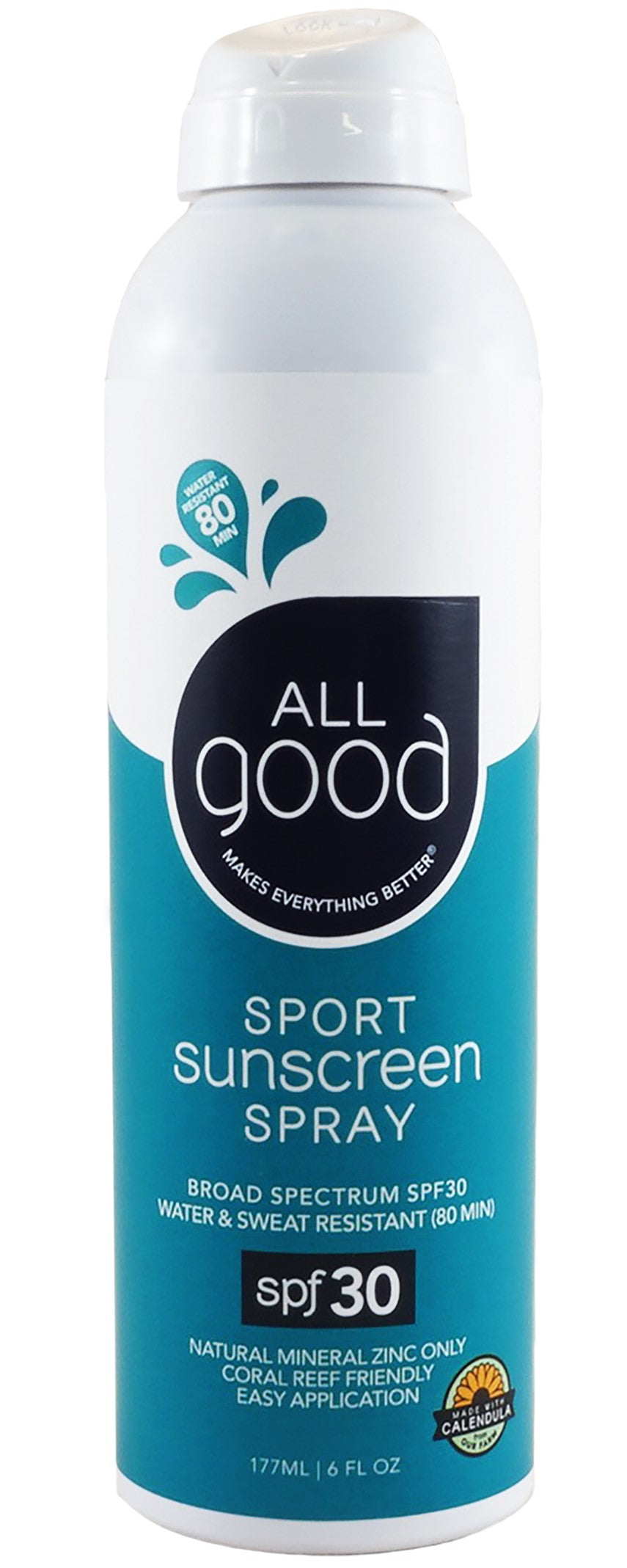 All Good Sport Sunscreen Spray, SPF 30 177ml